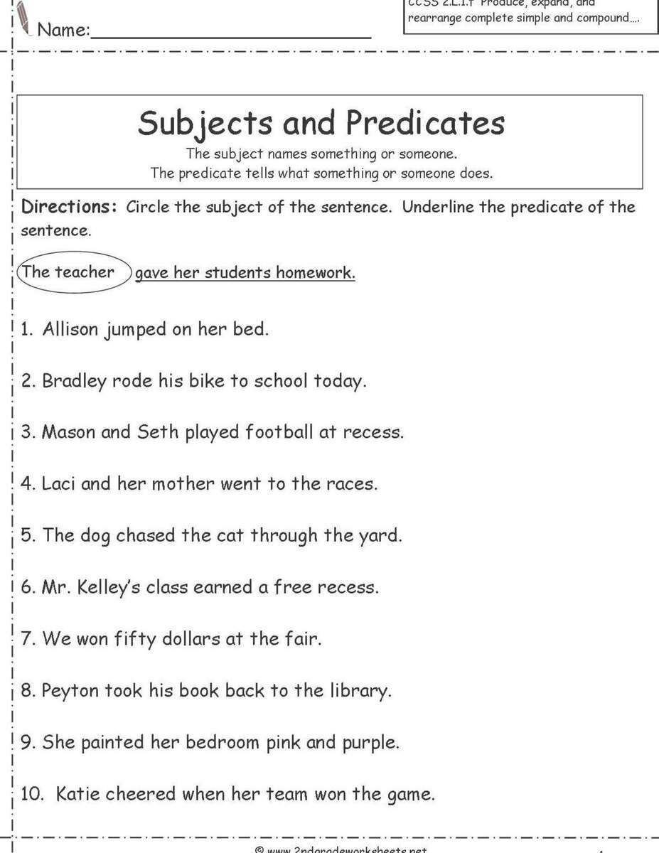 12 Subject And Predicate Ideas Subject And Predicate Predicates 4th Grade Writing 12 Subject And Predicate Ideas Subject And Predicate Predicates 4th Grade Writing