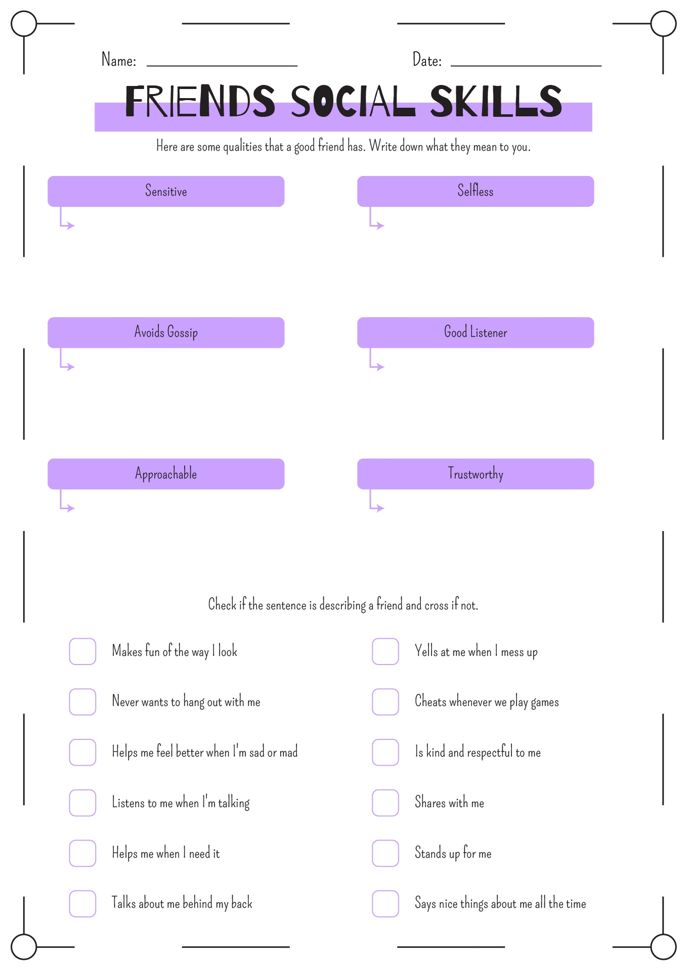 13 Friendship Printable Worksheets For Preschool Free PDF At Worksheeto 13 Friendship Printable Worksheets For Preschool Free PDF At Worksheeto