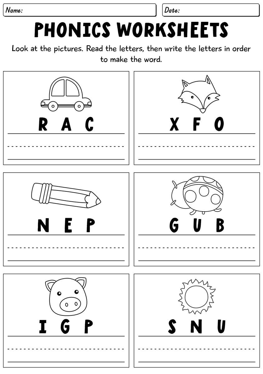 14 Grade First Grade Phonics Worksheet Free PDF At Worksheeto Phonics Worksheets Superstar Worksheets