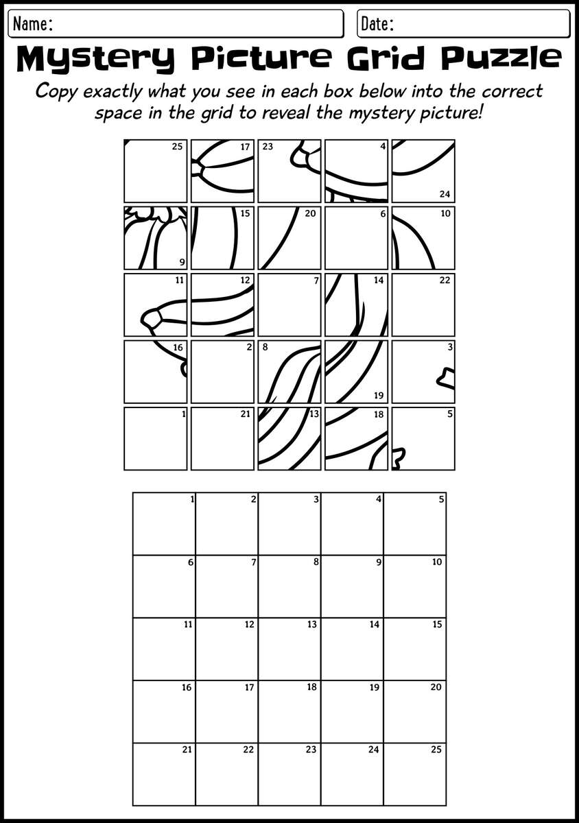 15 Mystery Grid Drawing Worksheets Free PDF At Worksheeto 15 Mystery Grid Drawing Worksheets Free PDF At Worksheeto
