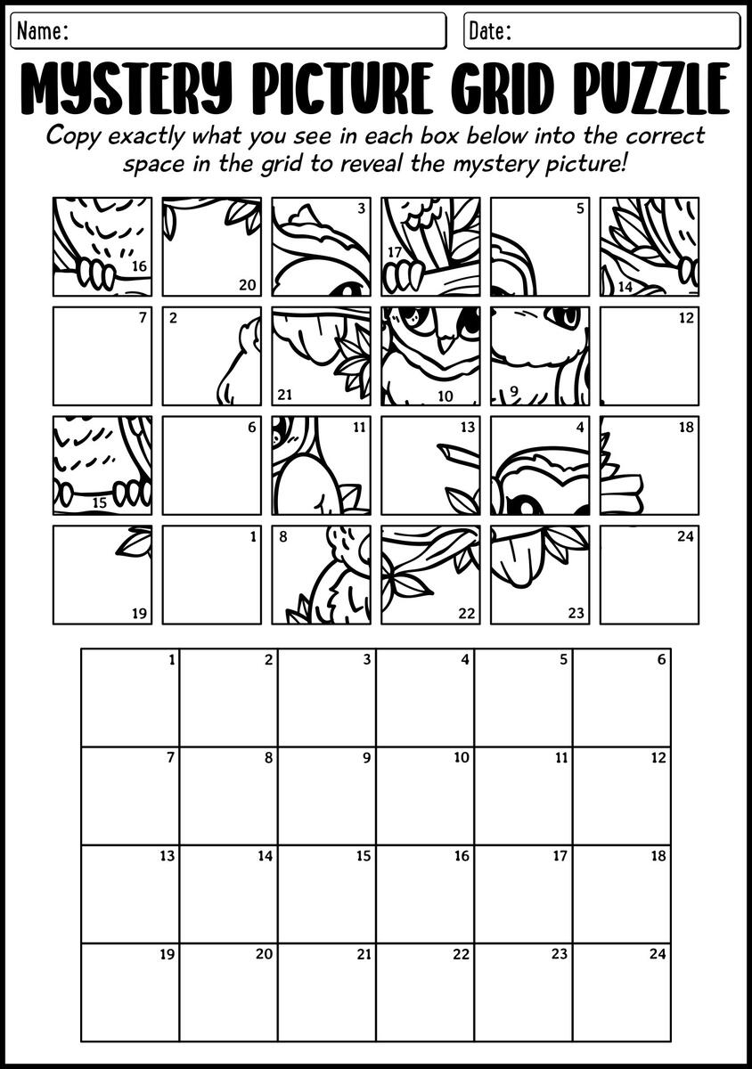 15 Mystery Grid Drawing Worksheets Free PDF At Worksheeto 15 Mystery Grid Drawing Worksheets Free PDF At Worksheeto