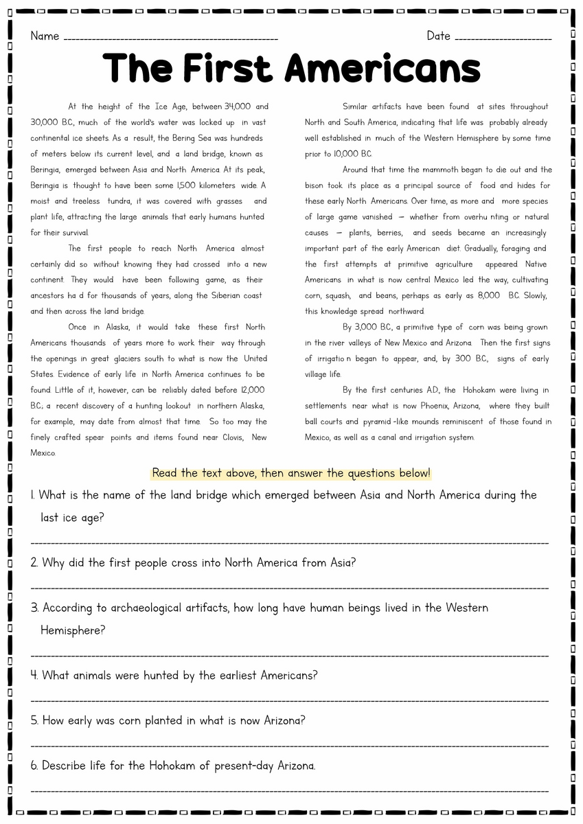17 U S History Worksheets Free PDF At Worksheeto 17 U S History Worksheets Free PDF At Worksheeto