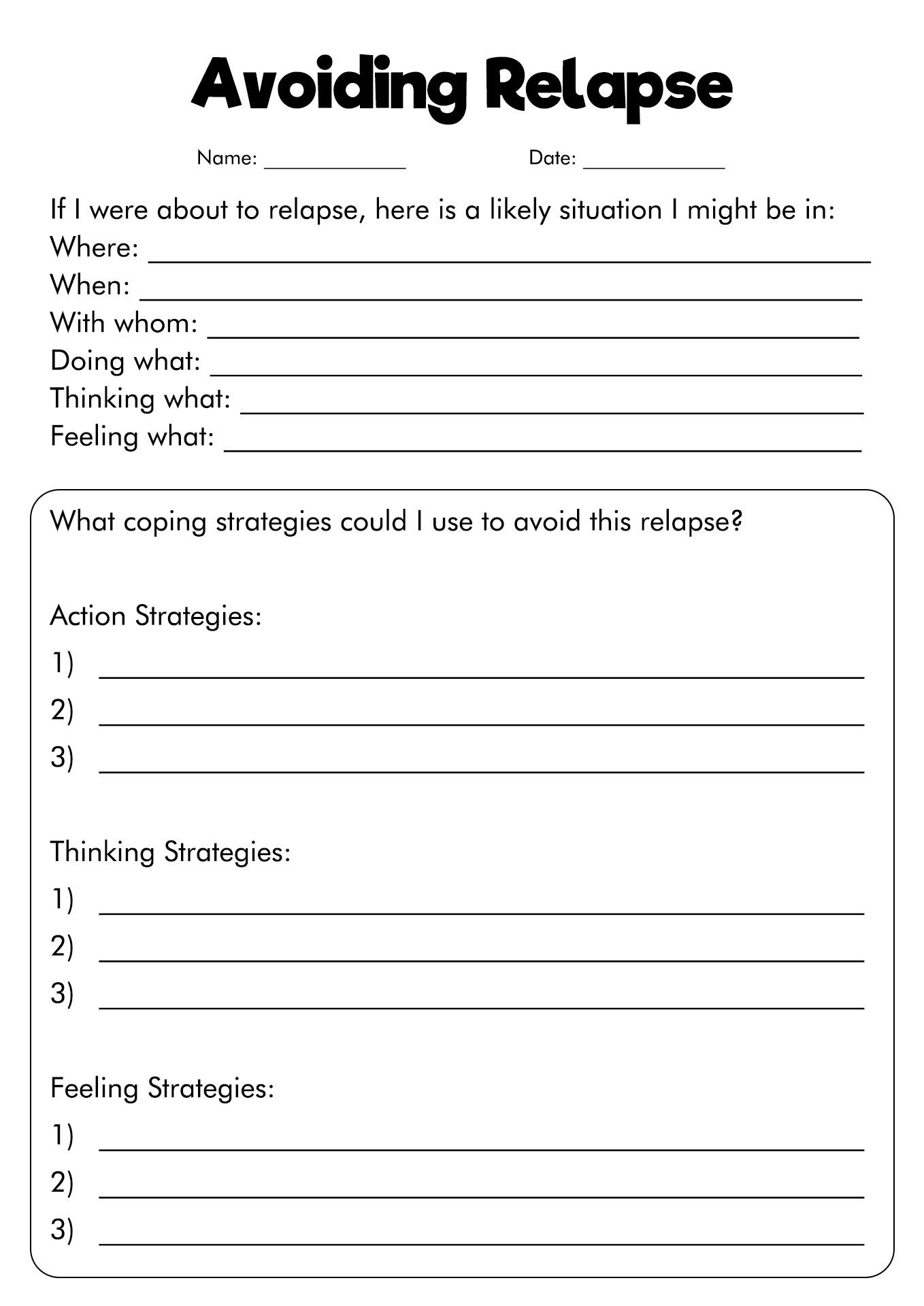 18 Treatment Plan Substance Abuse Worksheets Free PDF At Worksheeto 18 Treatment Plan Substance Abuse Worksheets Free PDF At Worksheeto