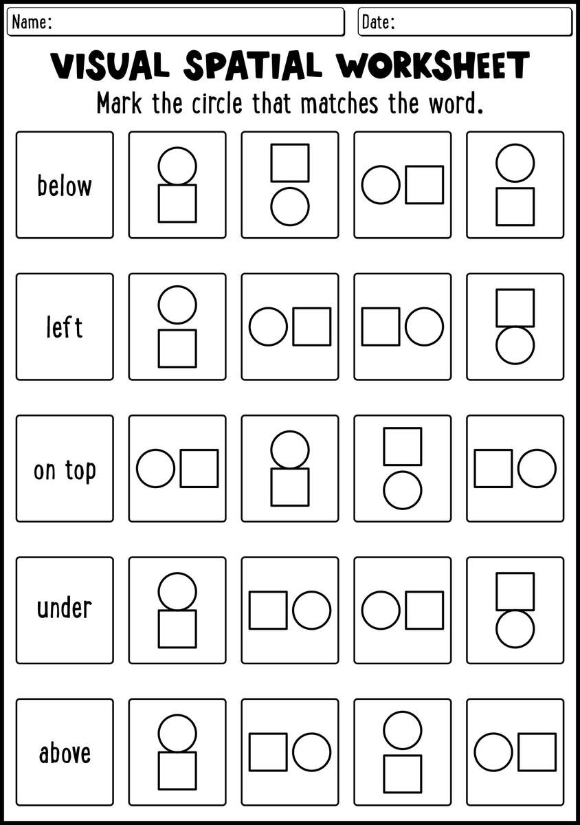 19 Occupational Therapy Visual Perceptual Worksheets Free PDF At Worksheeto Free Cutting Worksheets For Fine Motor Skills Your Therapy Source