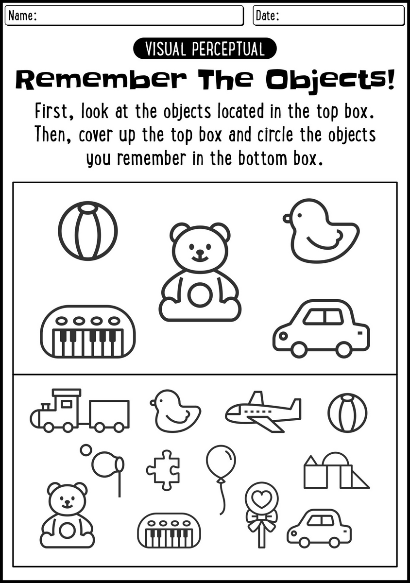 19 Occupational Therapy Visual Perceptual Worksheets Free PDF At Worksheeto 19 Occupational Therapy Visual Perceptual Worksheets Free PDF At Worksheeto