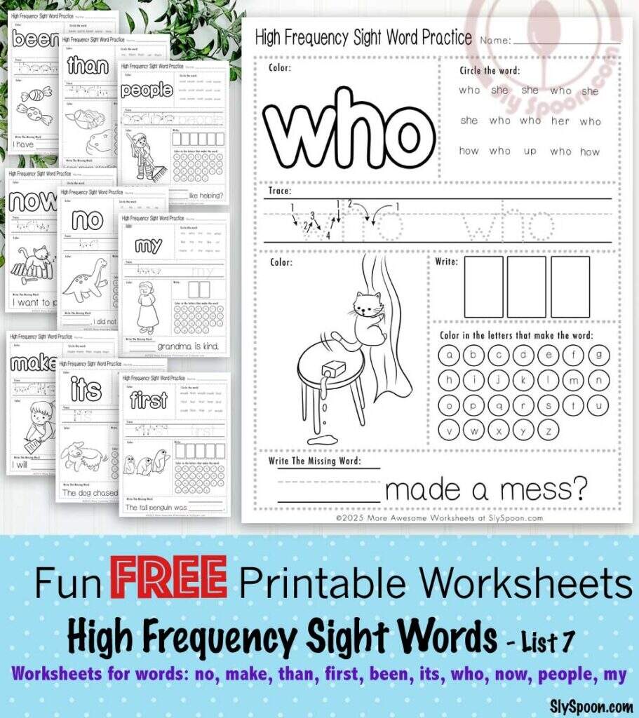 Pronouns Worksheet Free Printable Digital PDF