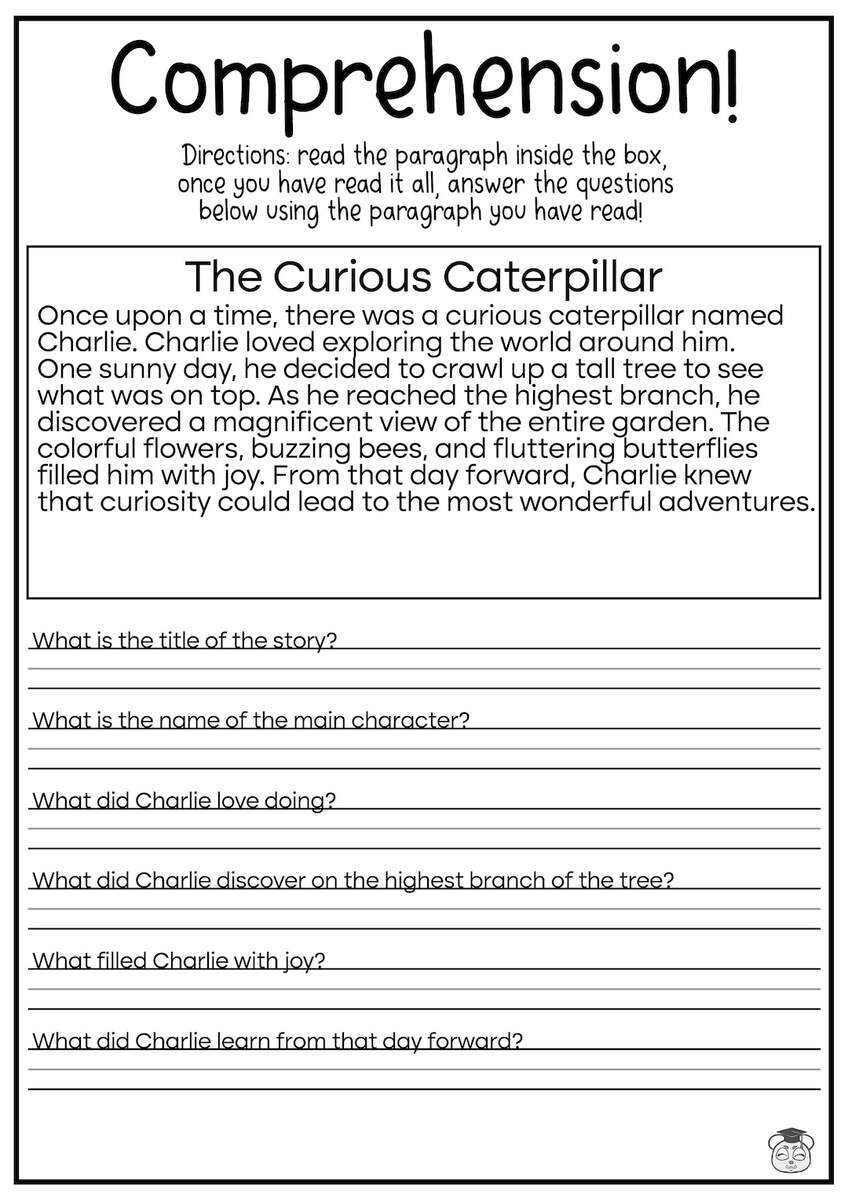 5 Printable Reading Comprehension English Worksheets Ages 4 7 KG1 To Grade 2 Etsy Norway 5 Printable Reading Comprehension English Worksheets Ages 4 7 KG1 To Grade 2 Etsy Norway