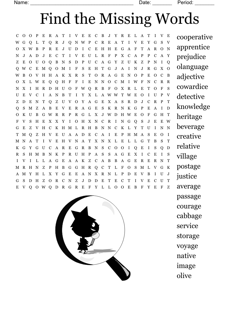 5th Grade Vocabulary Word Search WordMint 5th Grade Vocabulary Word Search WordMint