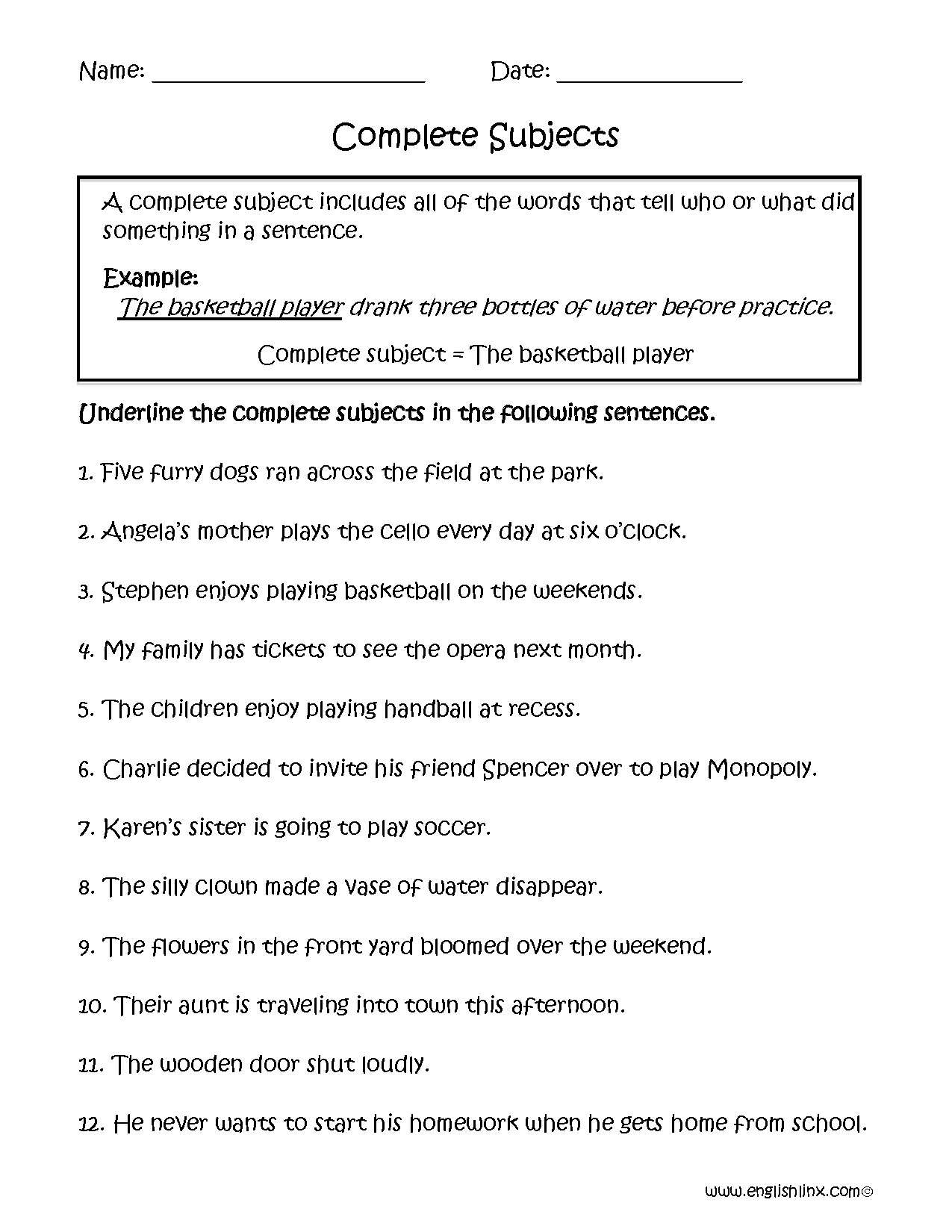 7 Subject And Prdicats Ideas Subject And Predicate Subject And Predicate Worksheets Predicates 7 Subject And Prdicats Ideas Subject And Predicate Subject And Predicate Worksheets Predicates