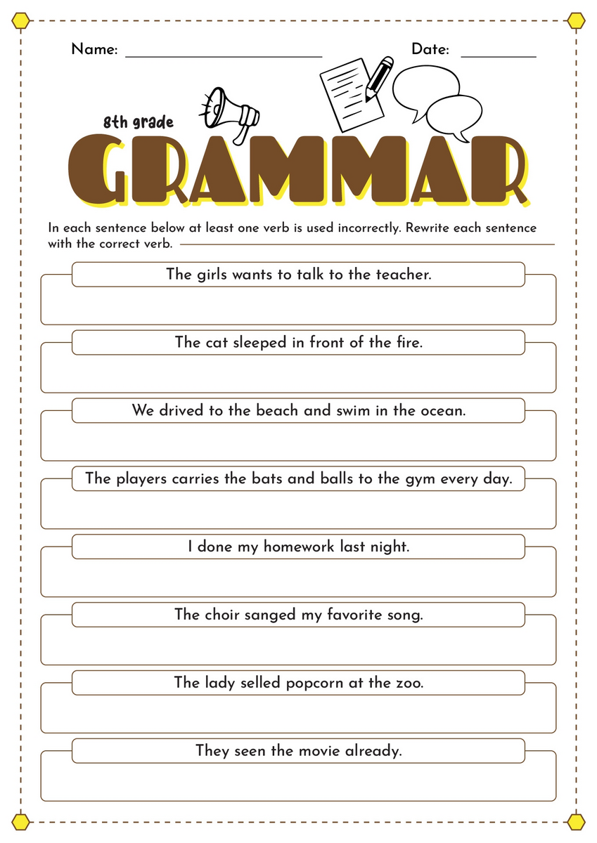 8th Grade Language Arts Worksheets Worksheets Library 13 High School English Language Arts Worksheets Free PDF At Worksheeto