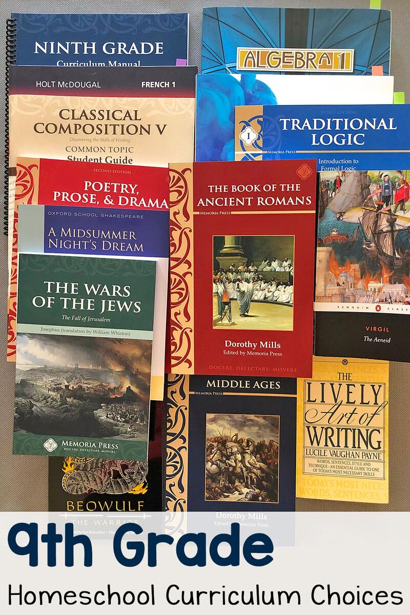 9th Grade Homeschool Curriculum Choices 2021 2022 Mamas Learning Corner 9th Grade Homeschool Curriculum Choices 2021 2022 Mamas Learning Corner