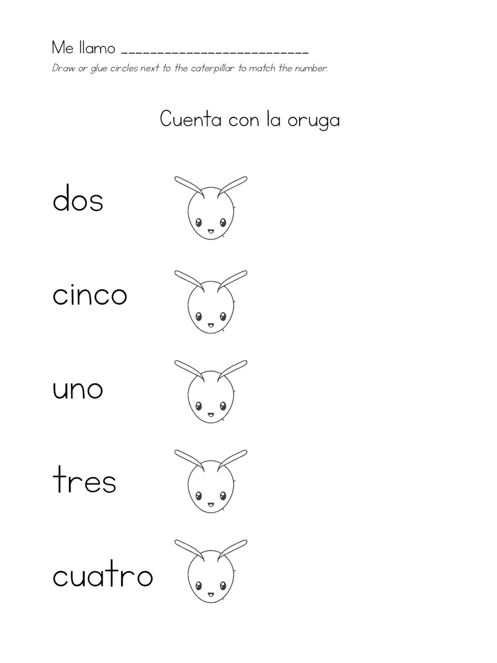 Activities And Resources For The Very Hungry Caterpillar In Spanish