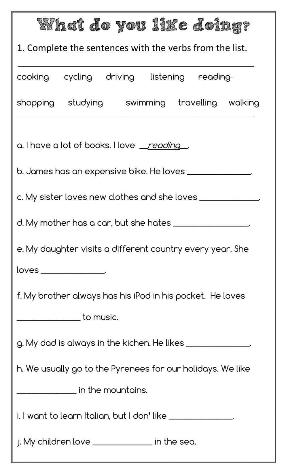 Adults Interactive Exercise For Adults Worksheets Library 14 Free Printable English Worksheets Free PDF At Worksheeto