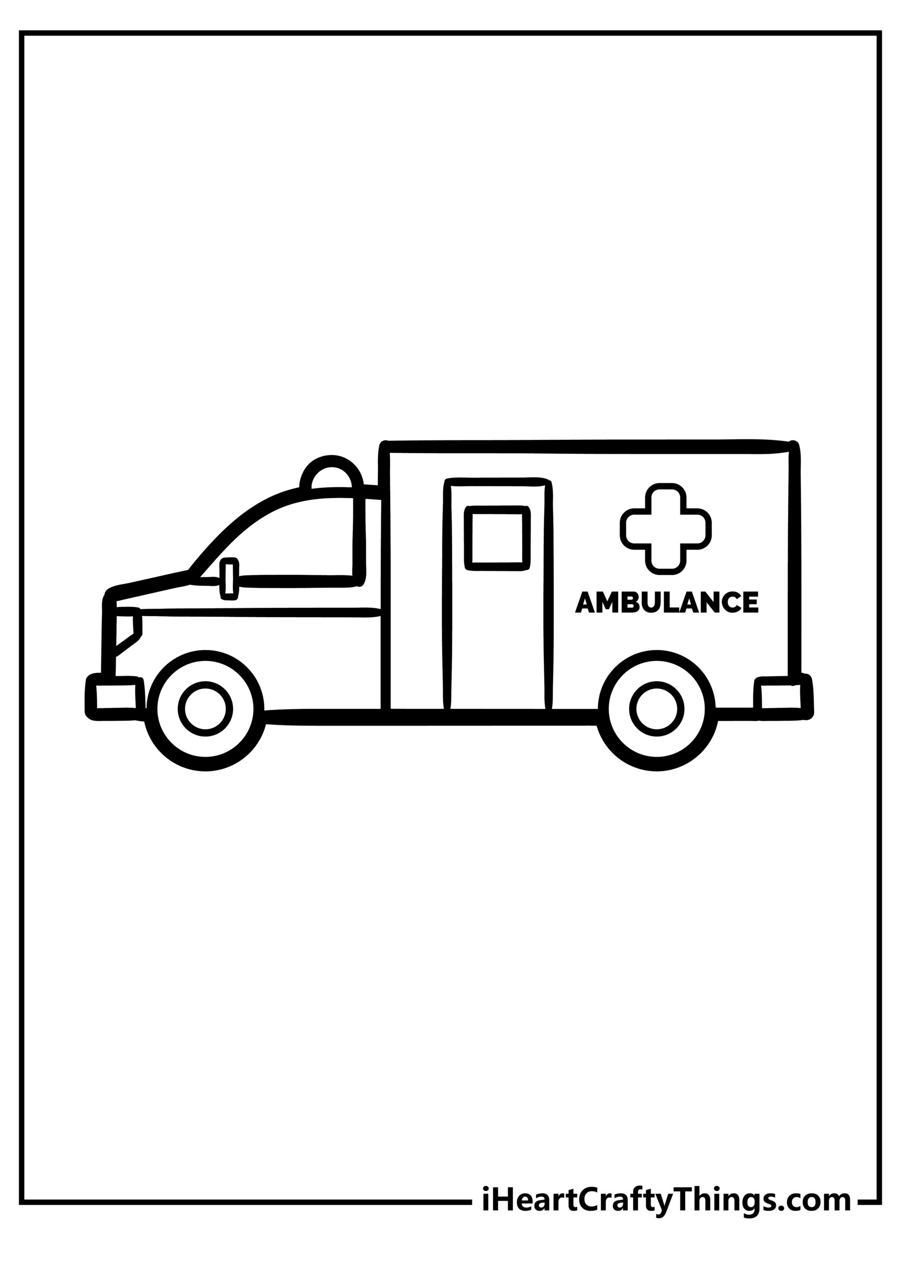 Ambulance Pages 100 Free Printables Ambulance Pages 100 Free Printables