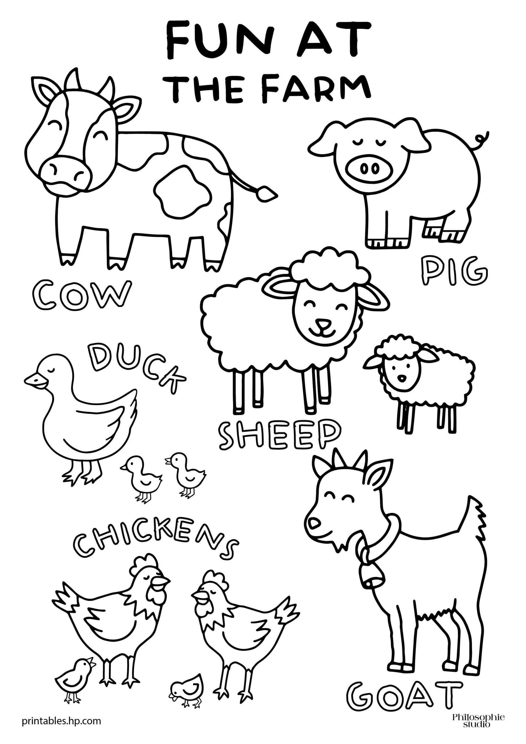 Autumn Fun Fun At The Farm Printables Free Coloring Pages Learning Worksheets HP Official Site Autumn Fun Fun At The Farm Printables Free Coloring Pages Learning Worksheets HP Official Site