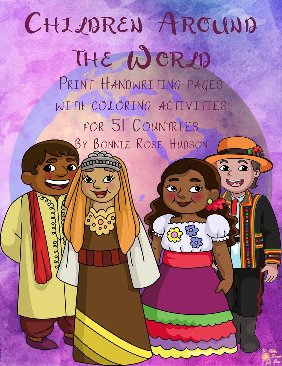 Children Around The World Print Made By Teachers