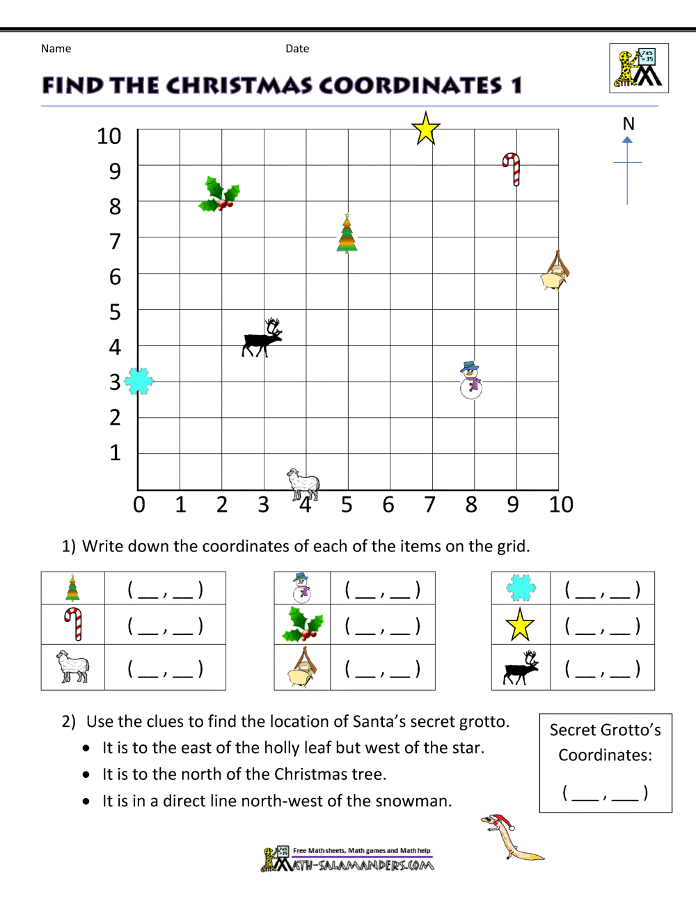 Christmas Math 5th Grade Worksheets Christmas Math 5th Grade Worksheets