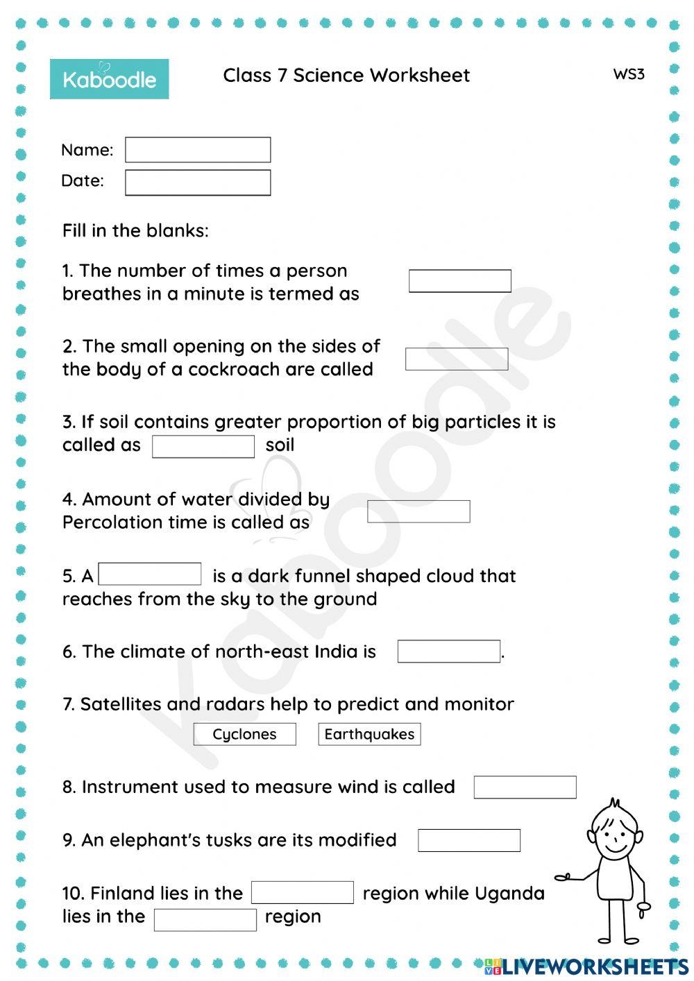 Class 7 Science Worksheet Mix 3 Worksheet Worksheets Library Class 7 Science Worksheet Mix 3 Worksheet Worksheets Library