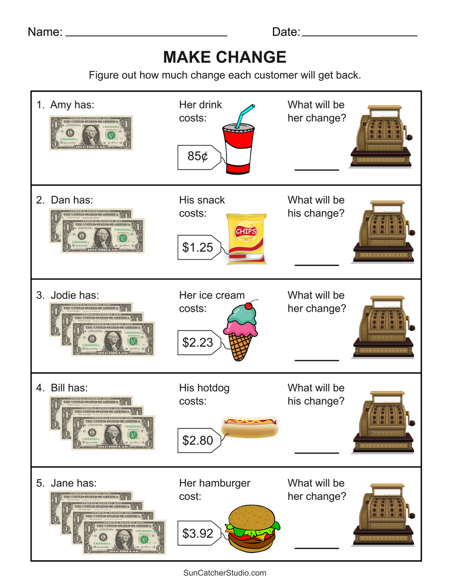 Counting Money Worksheets Money Math Free Printables Lettering SVG Files Tools Apps Counting Money Worksheets Money Math Free Printables Lettering SVG Files Tools Apps