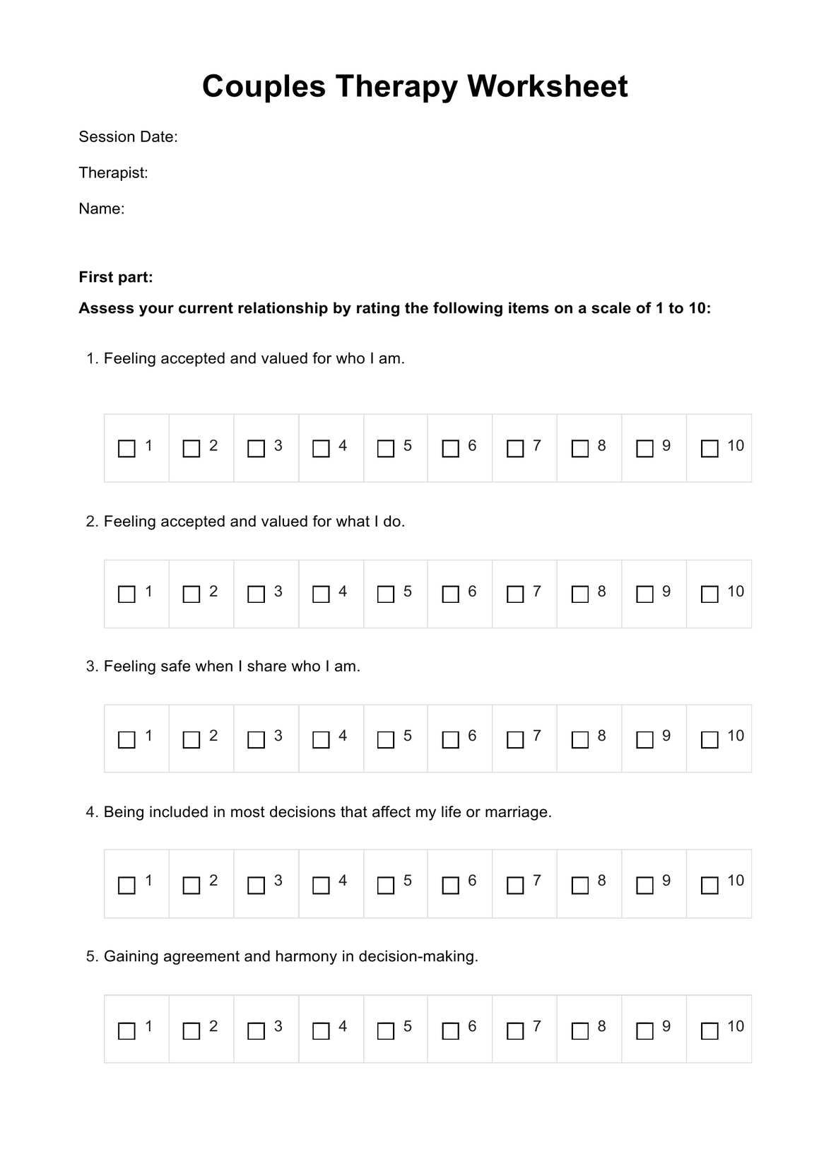Relationship Worksheets Bundle Couples Therapy Worksheets Couples Counseling Relationship Coaching Templates Mental Health Workbook Etsy