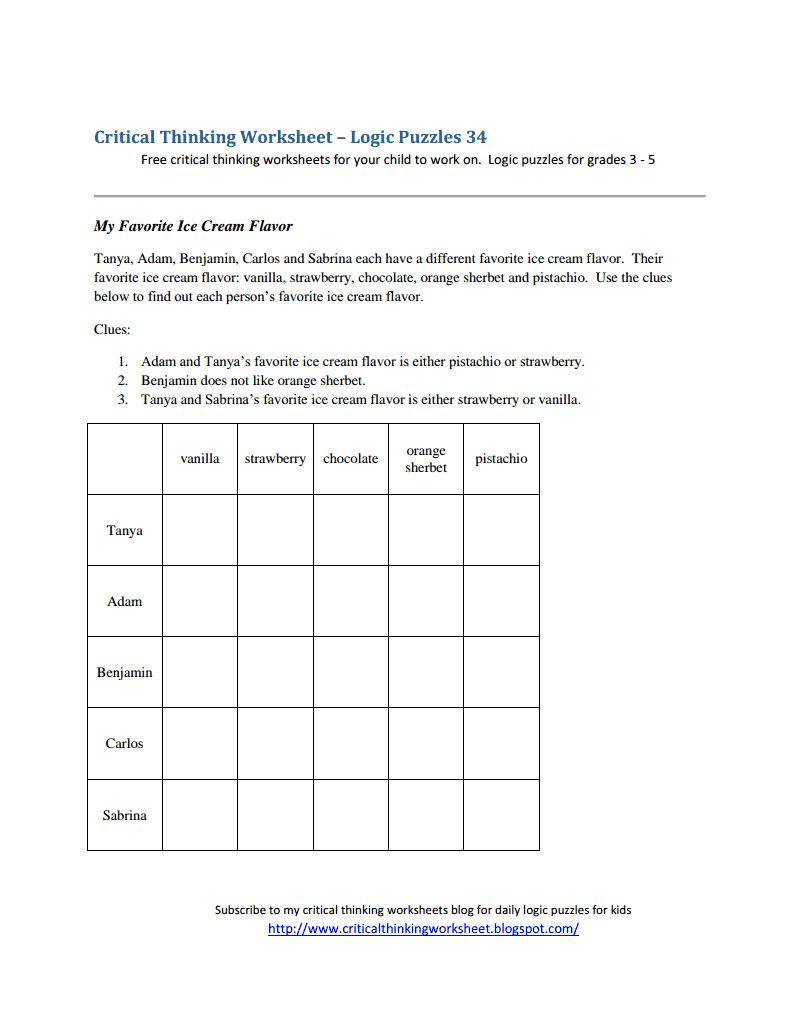 Critical Thinking Worksheets Facts Process Logic Outcomes Worksheets Library Critical Thinking Worksheets Facts Process Logic Outcomes Worksheets Library