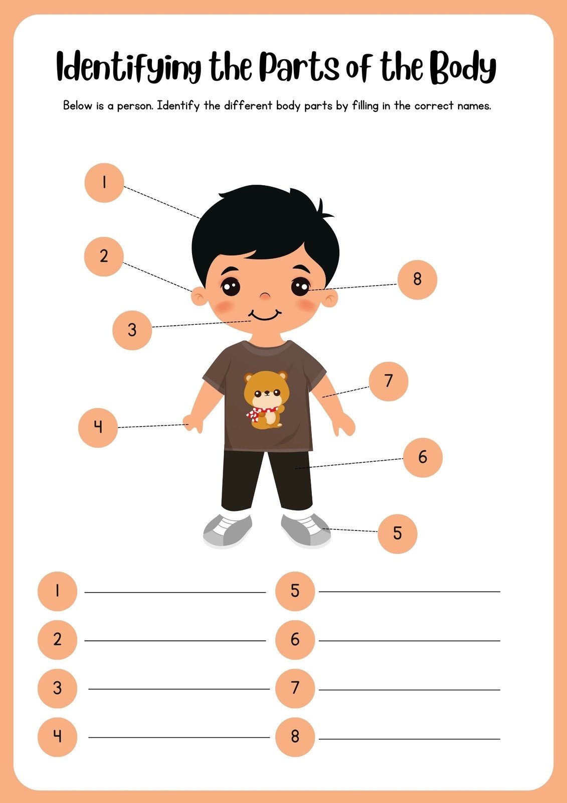 Customize 81 Body Parts Worksheets Templates Online Canva Customize 81 Body Parts Worksheets Templates Online Canva