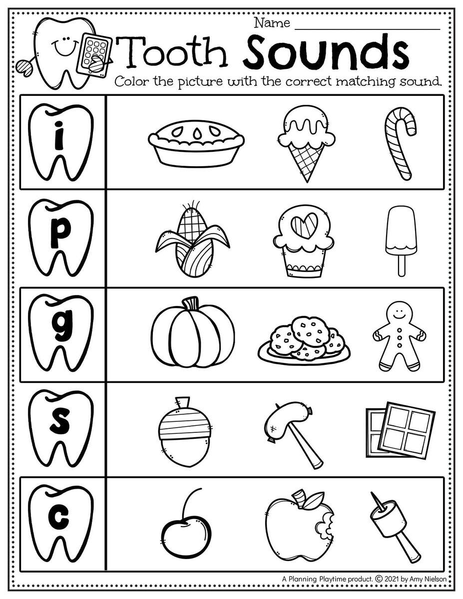 Dental Health Worksheets Preschool Planning Playtime Dental Health Worksheets Preschool Planning Playtime