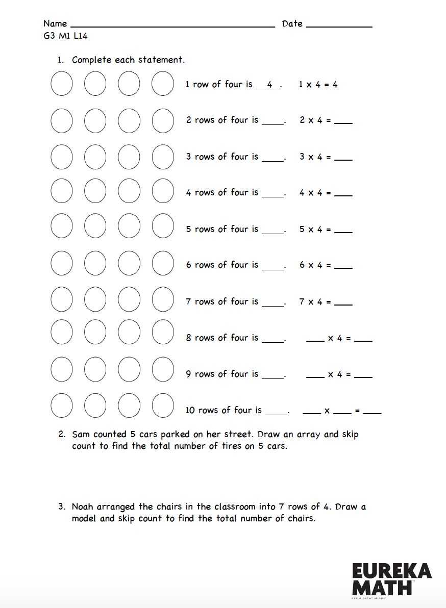 Discover 180 Grade 3 Eureka Math And Eureka Math Ideas Math Eureka Curriculum And More