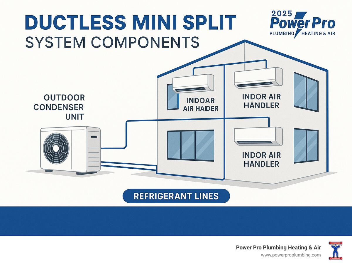Ductless Mini Splits Power Pro S 2025 HVAC Solutions Mini Split Wiring Requirements And Electrical Diagram