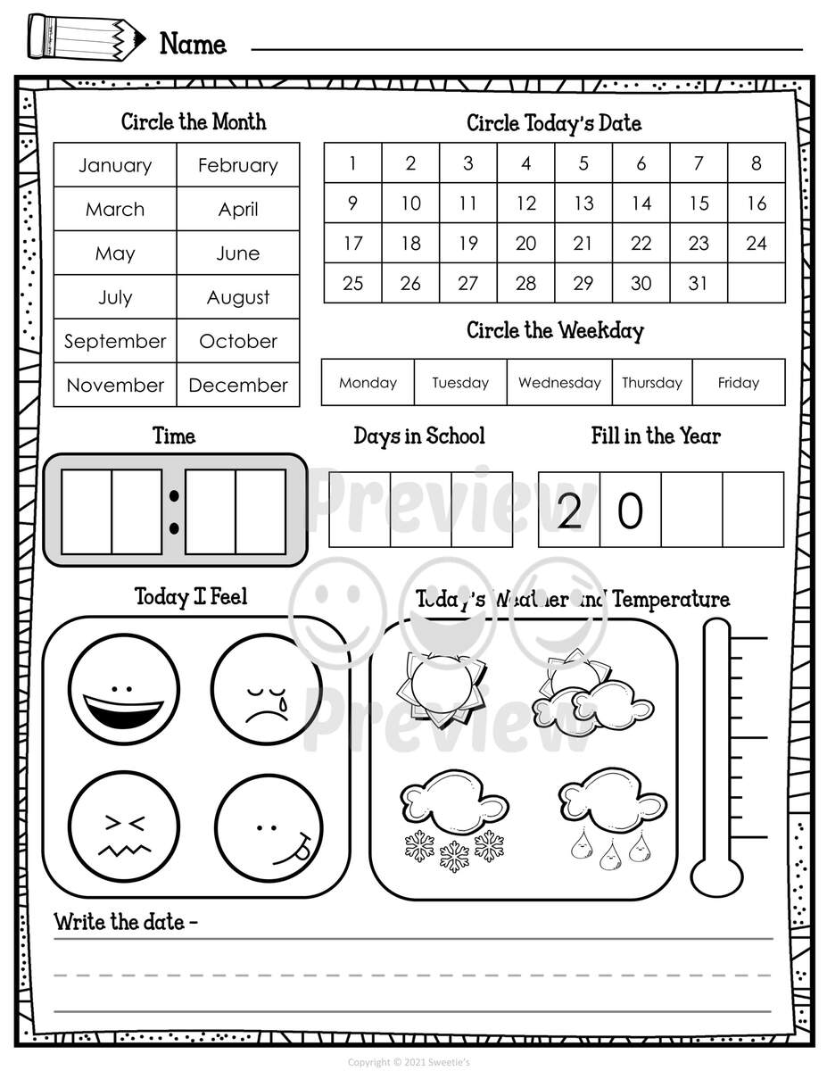 Printable Calendar Guide Pages Crafting Cheerfully