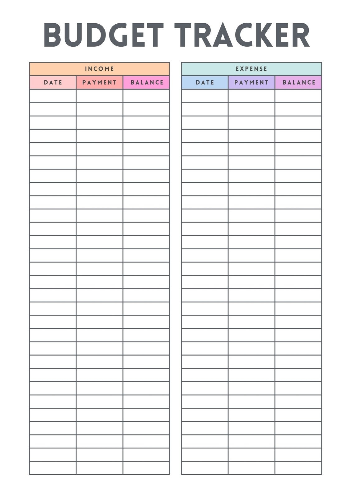 Free Customizable Finance Planner Templates Canva