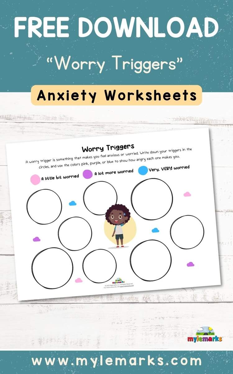 FREE DOWNLOADS Free Printable Anxiety Worksheets Resources For Kids Alicia Ortego