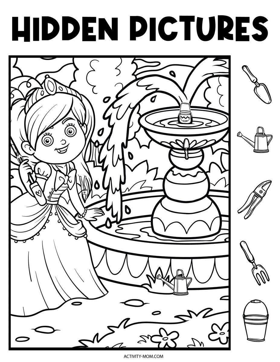 Free Hidden Pictures Printables For Kids The Activity Mom Winter Seek And Find Free Printable Activity