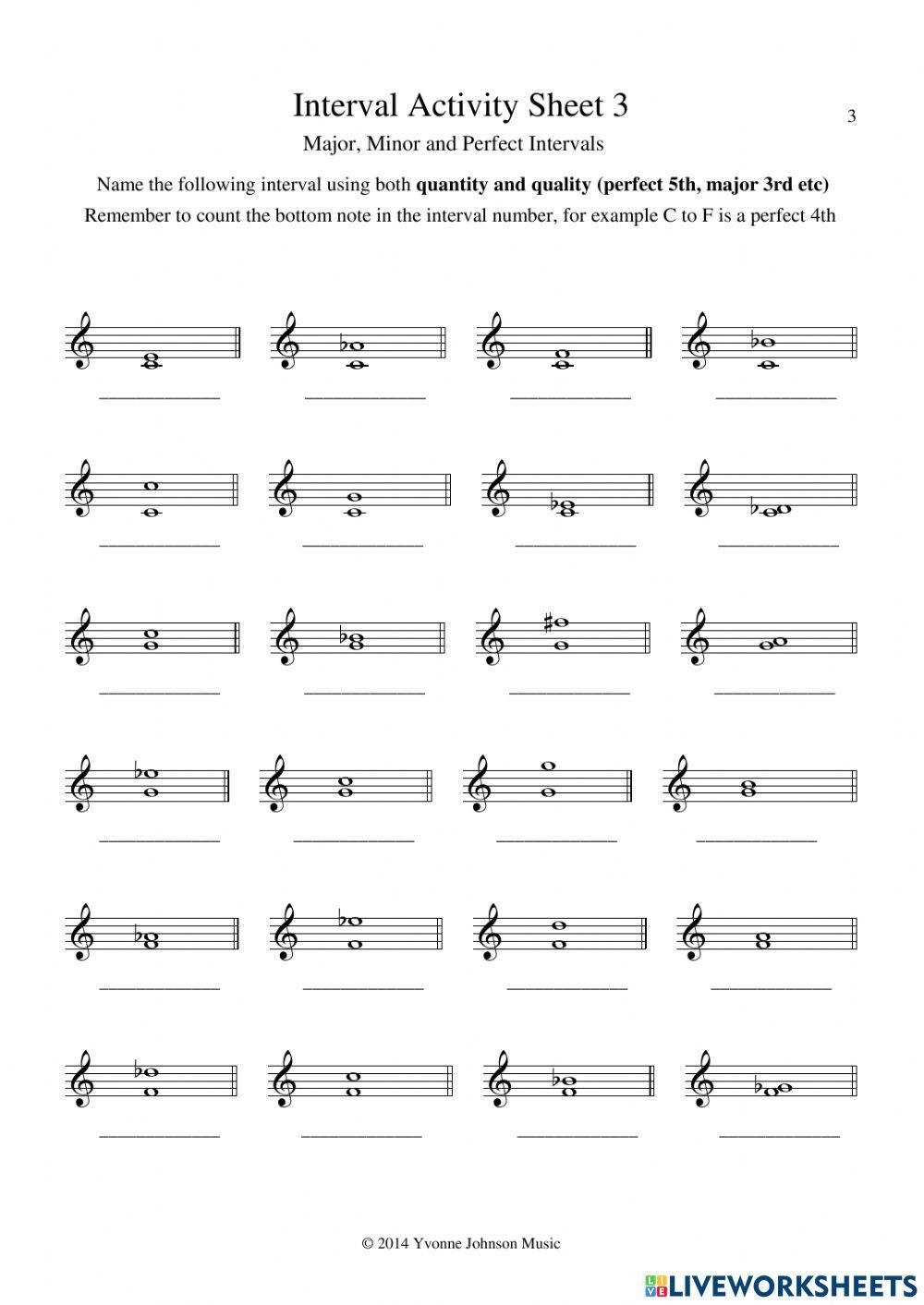 Free Intervals Worksheet Download Free Intervals Worksheet Png Images Free Worksheets On Clipart Library