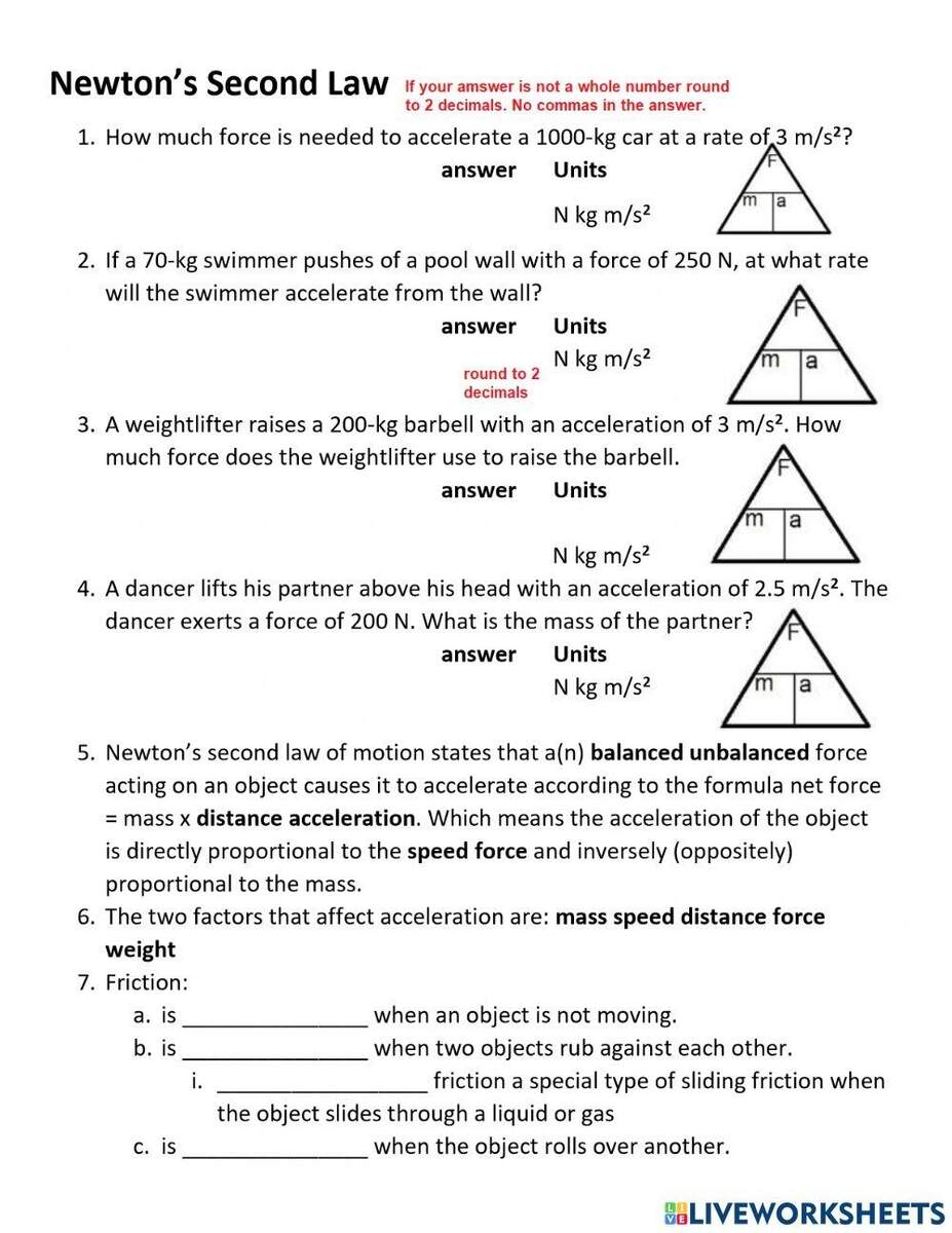 Free Newton S Second Law Of Motion Worksheet Download Free Newton S Second Law Of Motion Worksheet Png Images Free Worksheets On Clipart Library Free Newton S Second Law Of Motion Worksheet Download Free Newton S Second Law Of Motion Worksheet Png Images Free Worksheets On Clipart Library