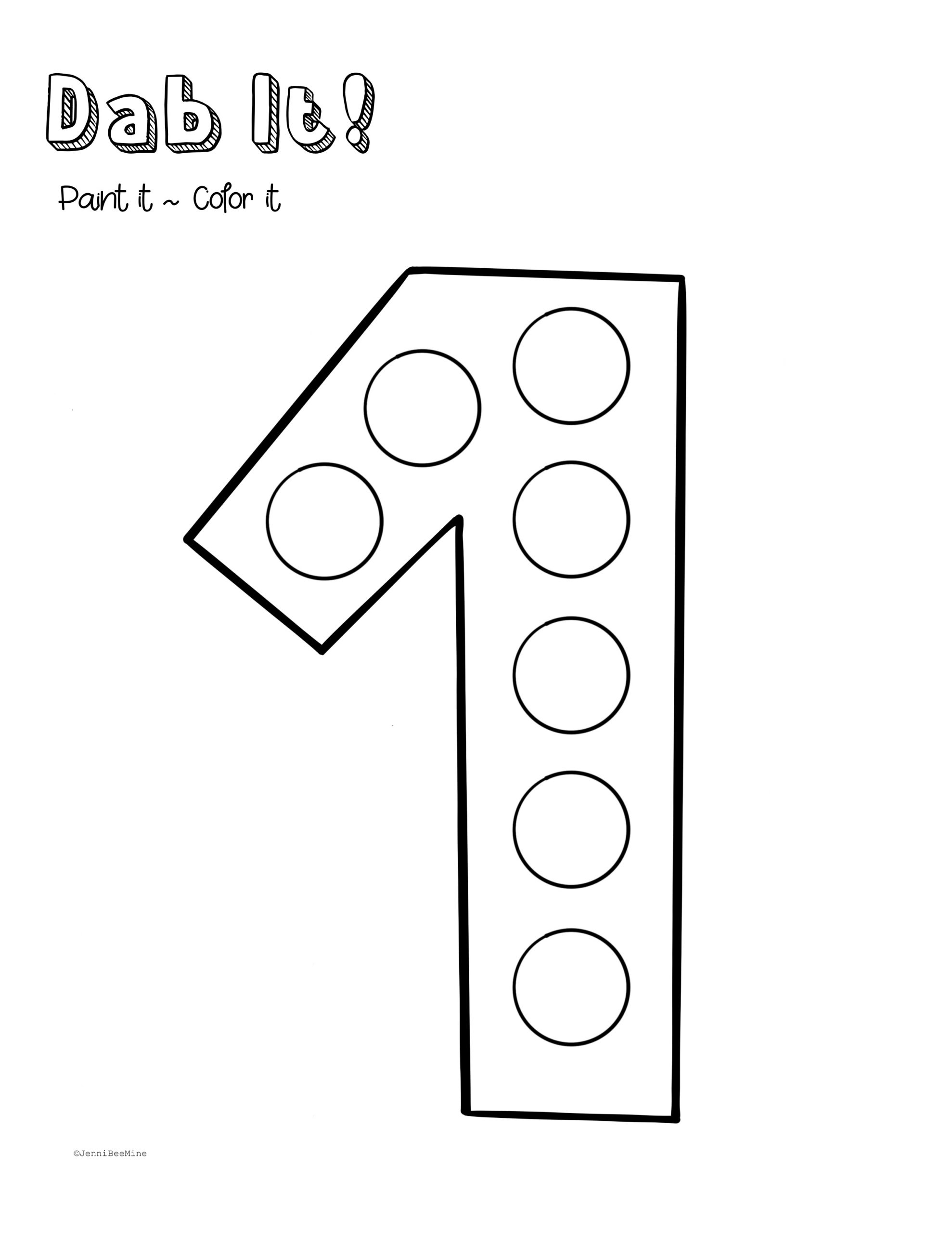 Free Preschool Printables Packet Number 1 Jennibeemine Free Preschool Printables Packet Number 1 Jennibeemine