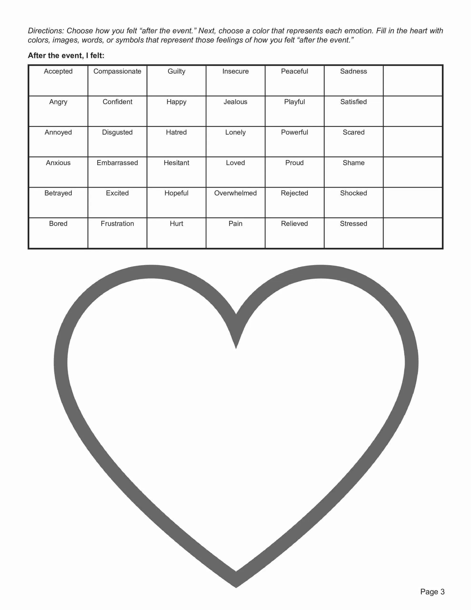 Free Printable Art Therapy Worksheets Printable Party Favors Free Printable Art Therapy Worksheets Printable Party Favors