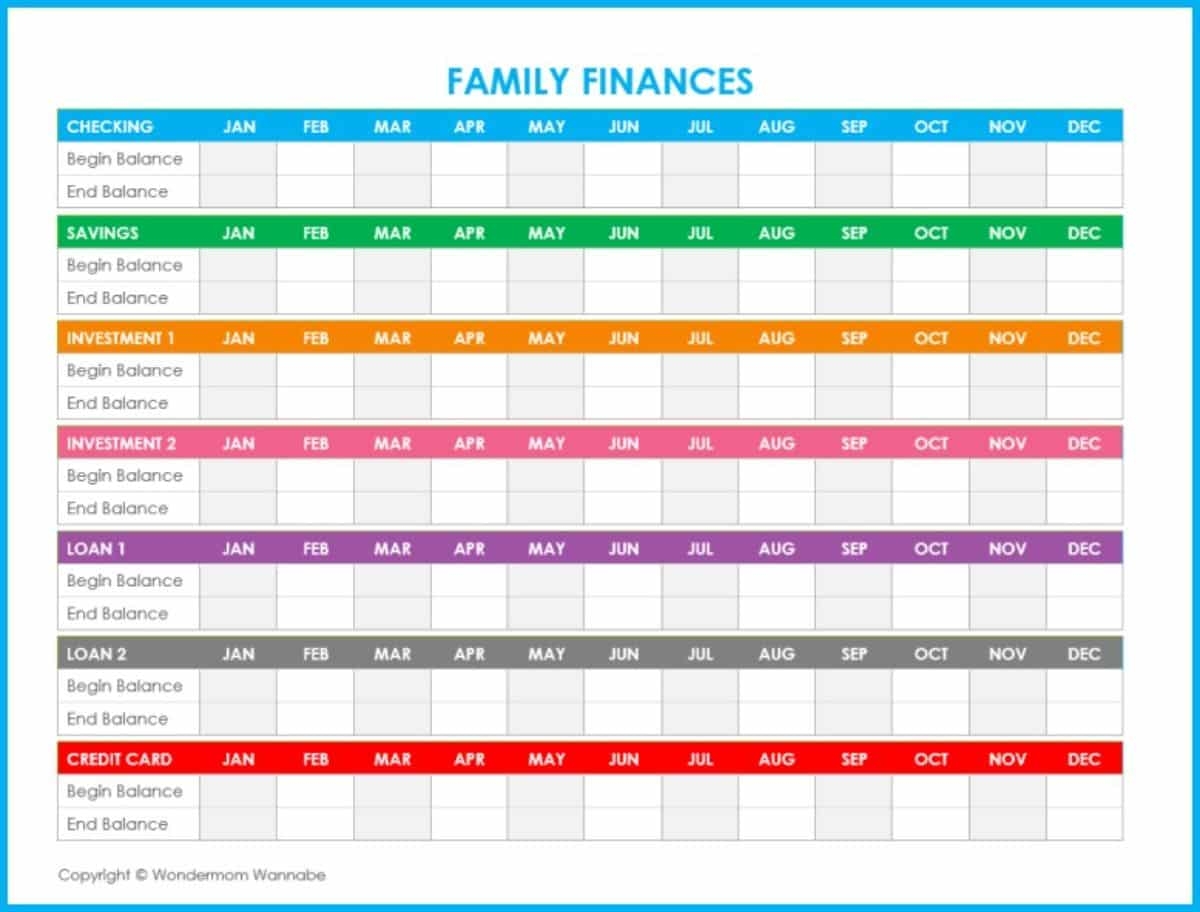 Free Printable Budget Worksheets For Family Finances Free Printable Budget Worksheets For Family Finances
