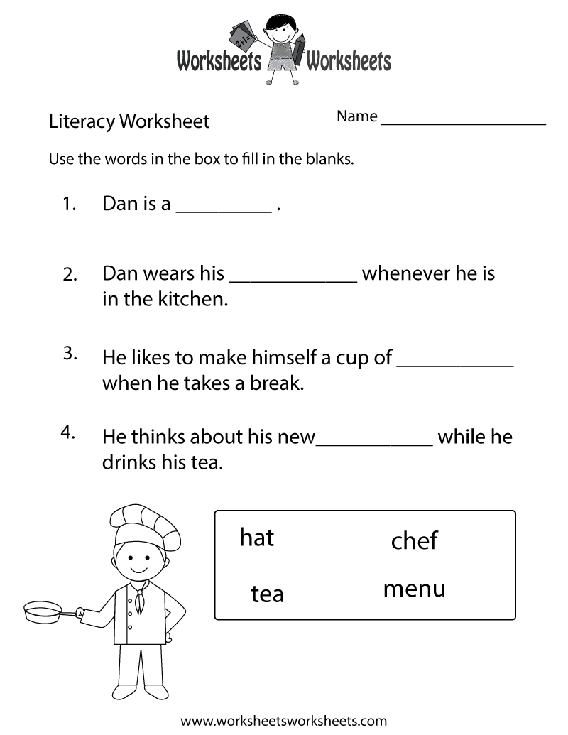 Free Printable Fun Literacy Worksheet Reading Comprehension Worksheets Online Or Printable