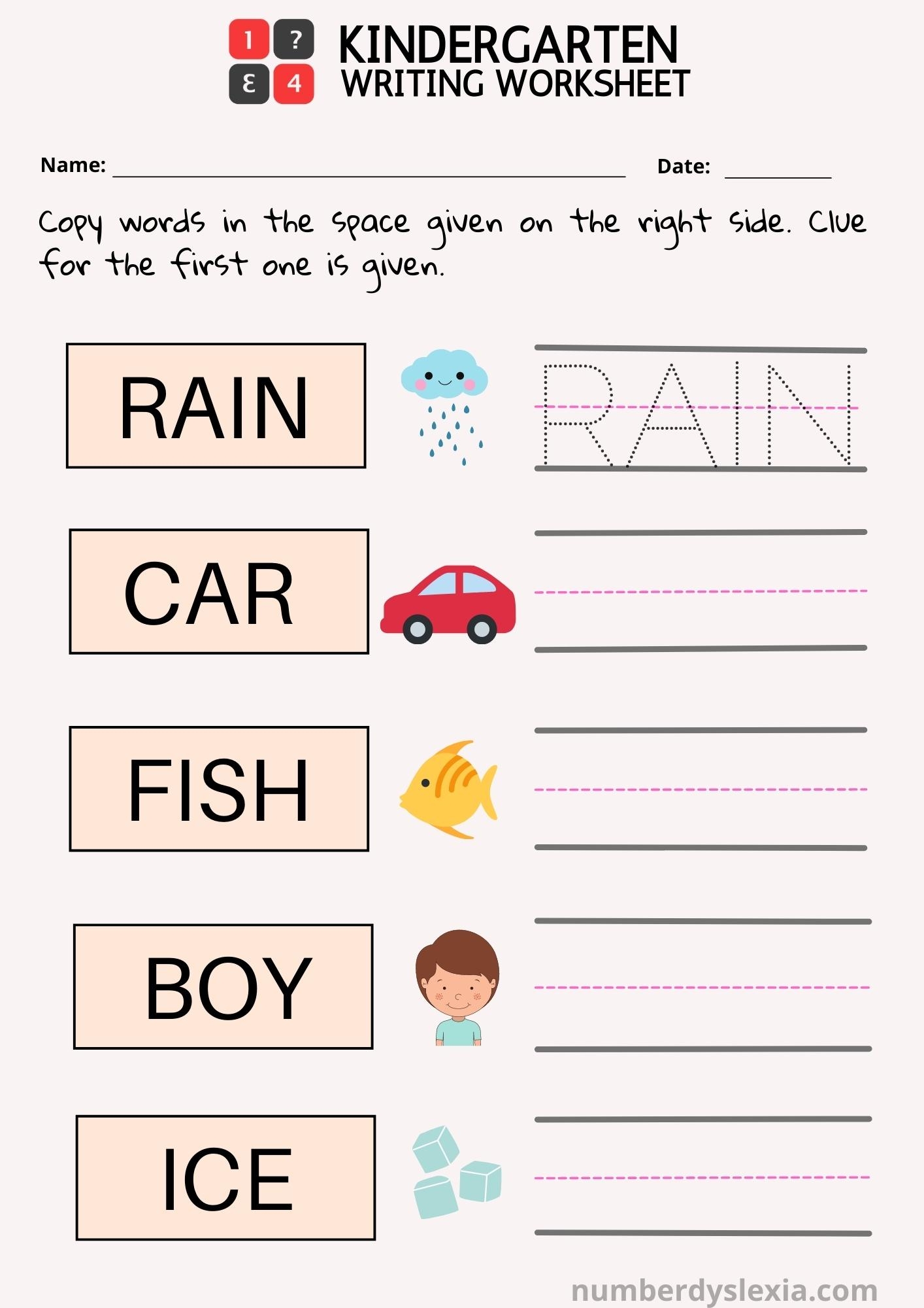Free Printable Kindergarten Writing Worksheets PDF Number Dyslexia Free Printable Lowercase Alphabet Letters Tracing Worksheet