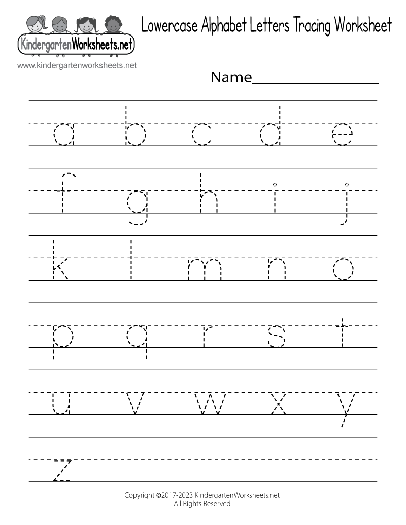 Free Printable Lowercase Alphabet Letters Tracing Worksheet Complete The Alphabet Worksheet Free Printable Doozy Moo