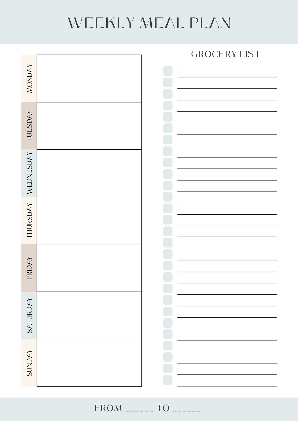 The Most Practical Meal Planner EVER Our Handcrafted Life