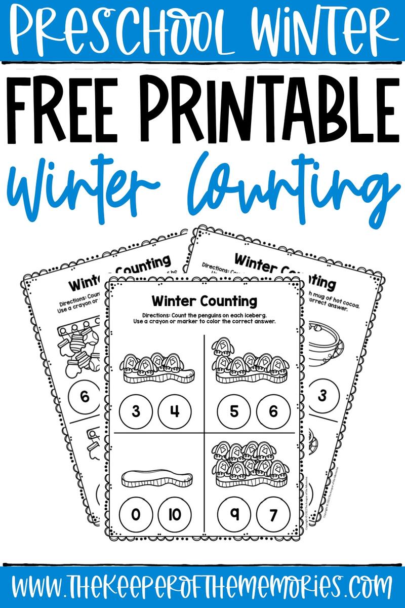 Free Printable Winter Counting Worksheets The Keeper Of The Memories Free Printable Winter Counting Worksheets The Keeper Of The Memories