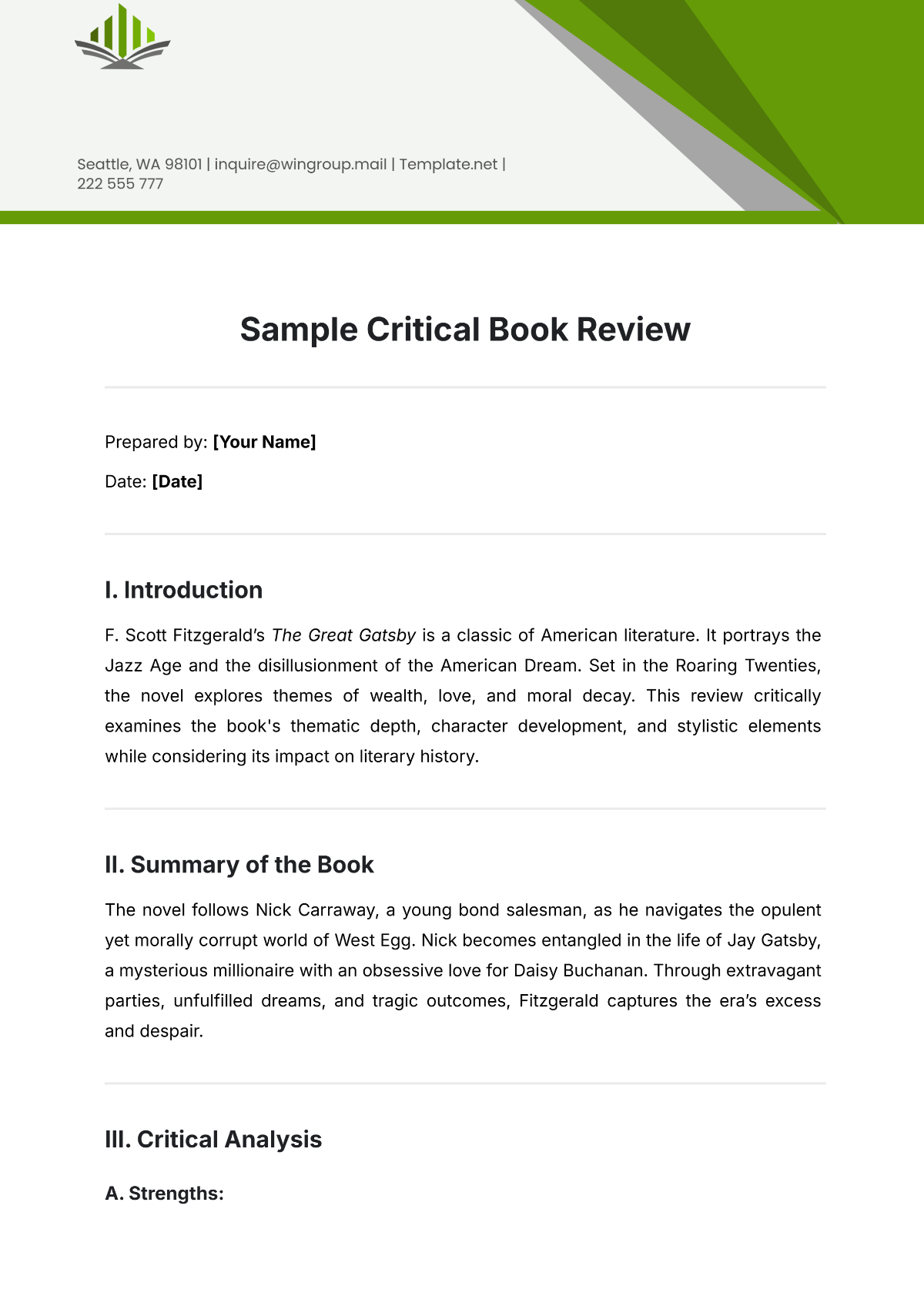 Free Sample Critical Book Review Template To Edit Online 36 Fun Critical Thinking Games And Activities For Kids Printable Very Special Tales