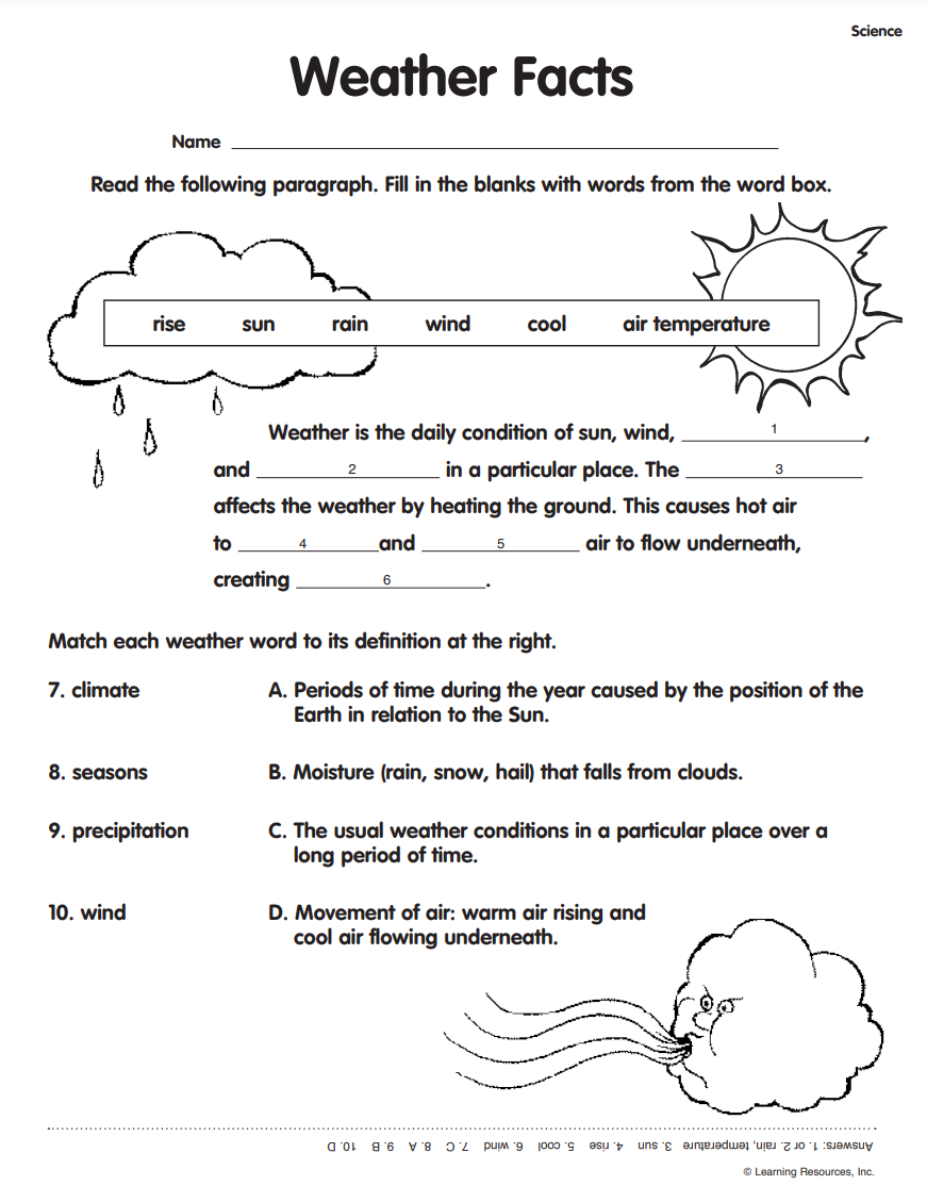 Free Science Activities For Kids Free Activity Sheets
