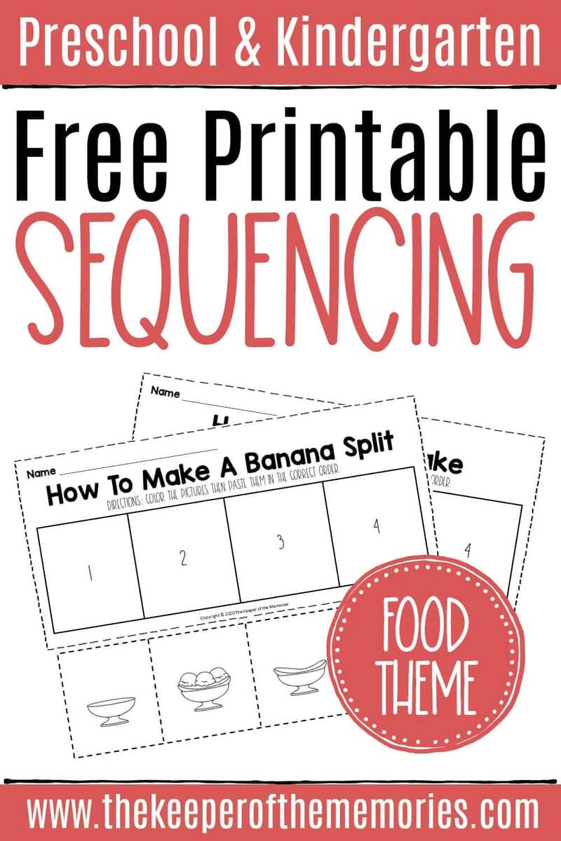 Free Sequencing Cut And Paste Worksheets The Keeper Of The Memories Free Sequencing Cut And Paste Worksheets The Keeper Of The Memories