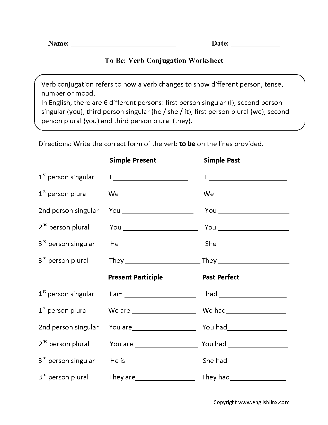 Free Verbs Worksheets Printable Action Linking Irregular Verb Practice Free Verbs Worksheets Printable Action Linking Irregular Verb Practice
