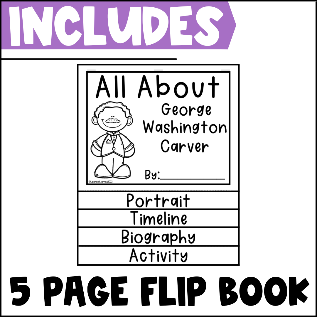 George Washington Carver Biography Activities Black History Month Inventor Classful George Washington Carver Biography Activities Black History Month Inventor Classful