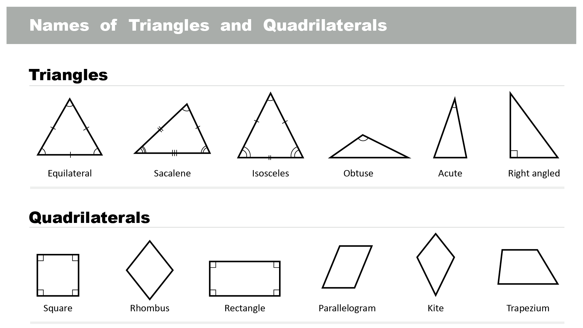 Grade 5 Math Worksheets Identifying And Classifying Triangles Quadrilaterals Grade 5 Math Worksheets Identifying And Classifying Triangles Quadrilaterals