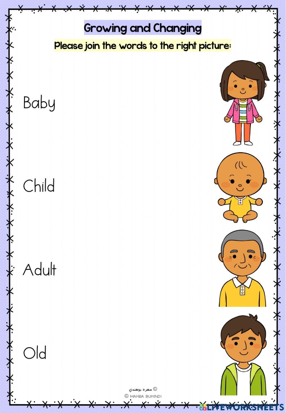 Growing And Changing Activity Worksheets Library